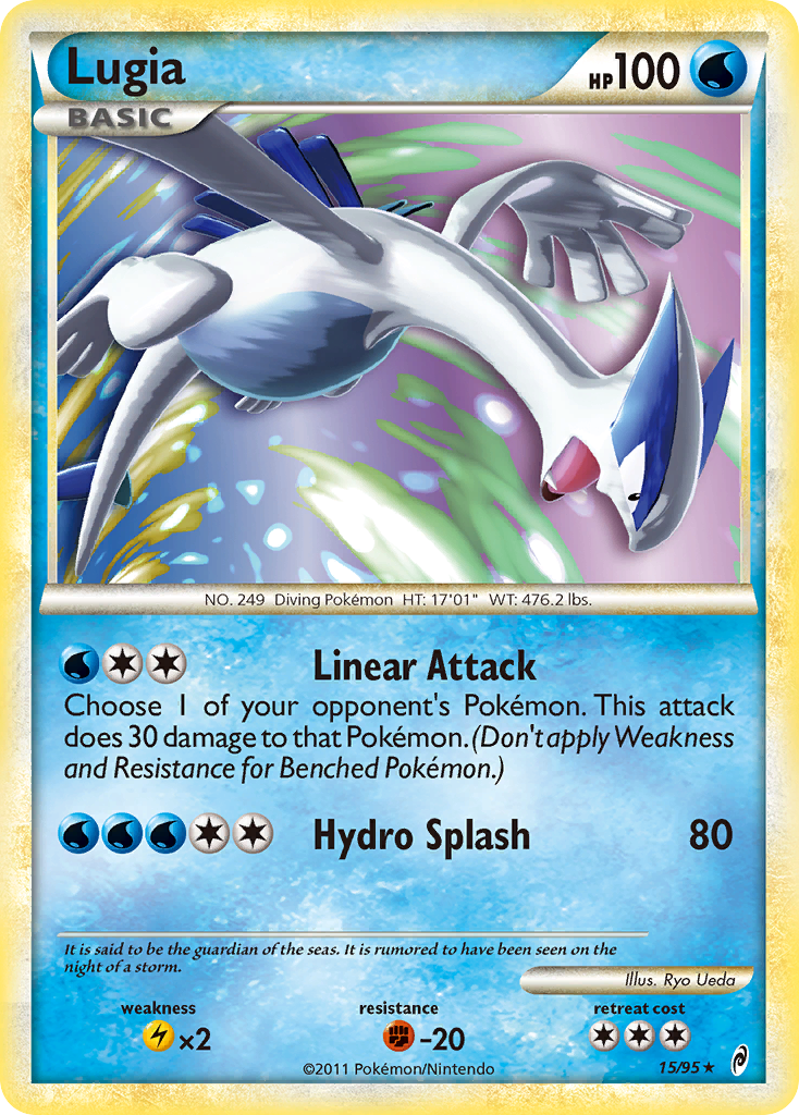 Lugia (15/95) [HeartGold & SoulSilver: Call of Legends] | Good Games Adelaide SA