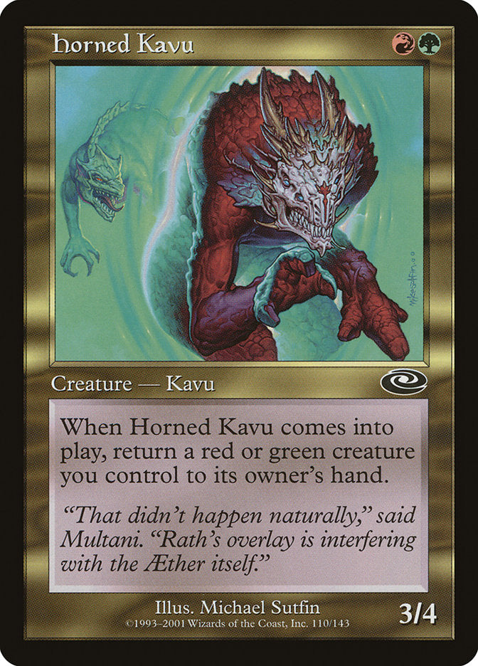 Horned Kavu 110 (Planeshift)  | Good Games Adelaide SA