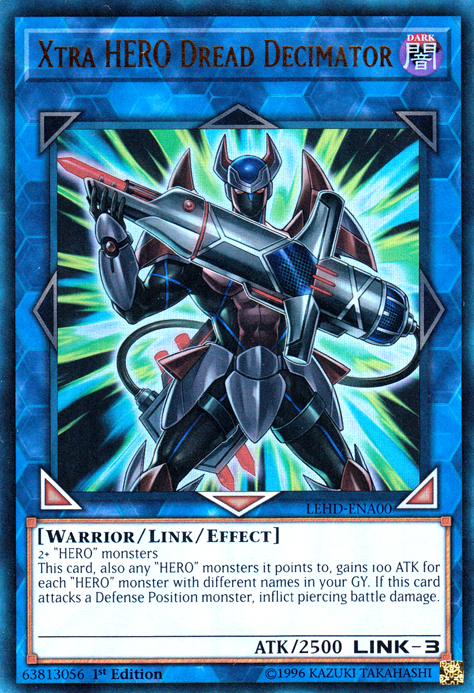 Xtra Hero Dread Decimator [LEHD-ENA00] Ultra Rare | Good Games Adelaide SA