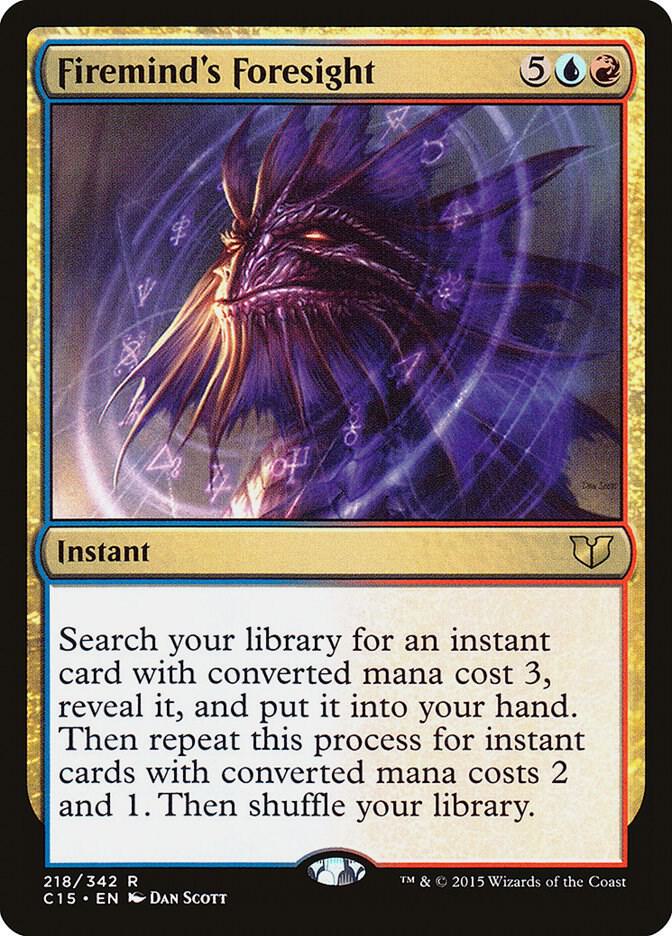 Firemind's Foresight 218 (Commander 2015)  | Good Games Adelaide SA