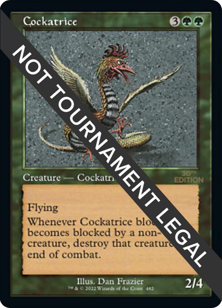 Cockatrice Retro Frame 482 (30th Anniversary Edition)  | Good Games Adelaide SA