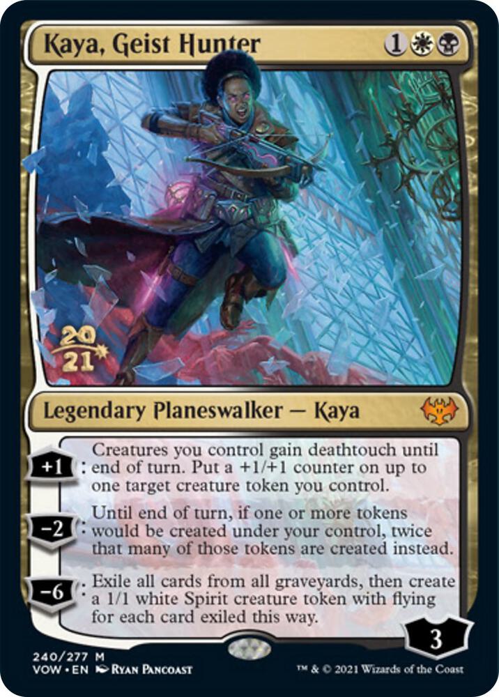 Kaya Geist Hunter 240 (Prerelease Cards)  - Foil | Good Games Adelaide SA