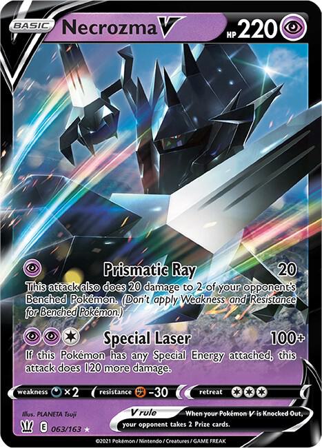 Necrozma V 063/163 (SWSH05: Battle Styles)  - Holofoil | Good Games Adelaide SA