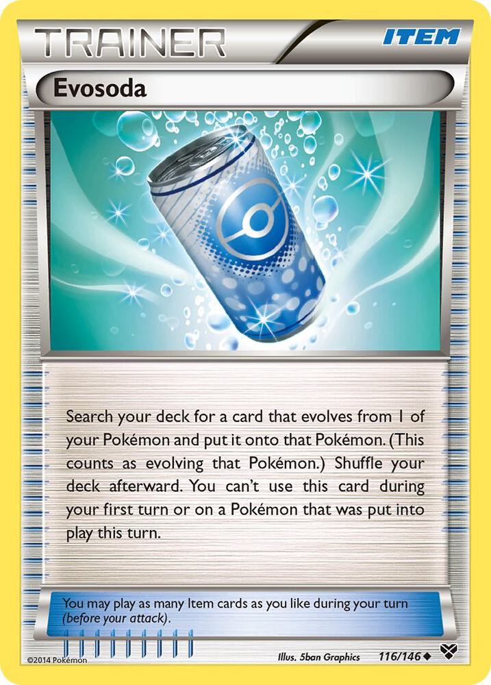 Evosoda 116/146 (XY Base Set)  | Good Games Adelaide SA