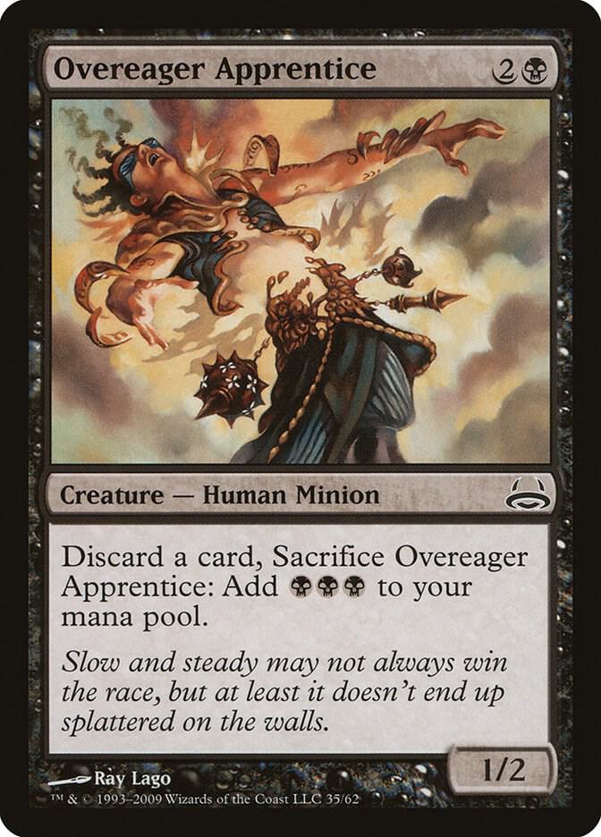 Overeager Apprentice 35 (Duel Decks: Divine vs. Demonic)  | Good Games Adelaide SA