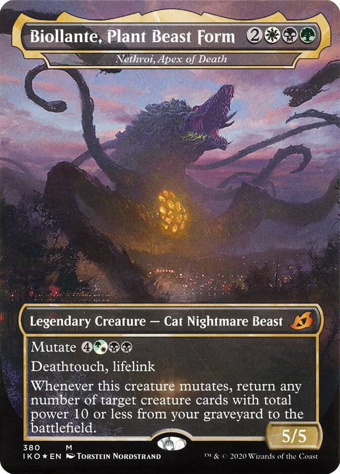 Biollante Plant Beast Form Nethroi Apex of Death 380 (Ikoria: Lair of Behemoths)  - Foil | Good Games Adelaide SA