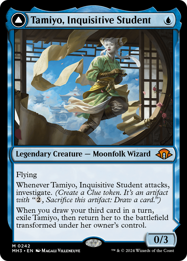 Tamiyo, Inquisitive Student // Tamiyo, Seasoned Scholar [Modern Horizons 3] | Good Games Adelaide SA
