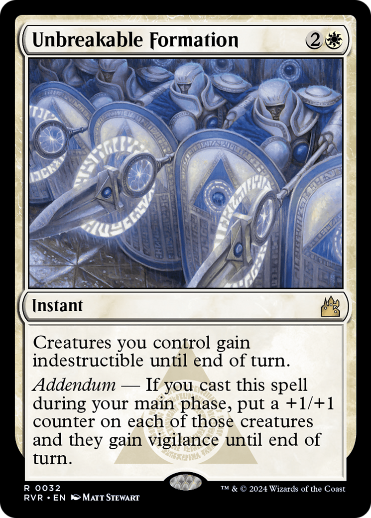 Unbreakable Formation [Ravnica Remastered] | Good Games Adelaide SA