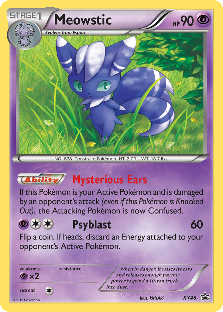 Meowstic (XY48) [XY: Black Star Promos] | Good Games Adelaide SA