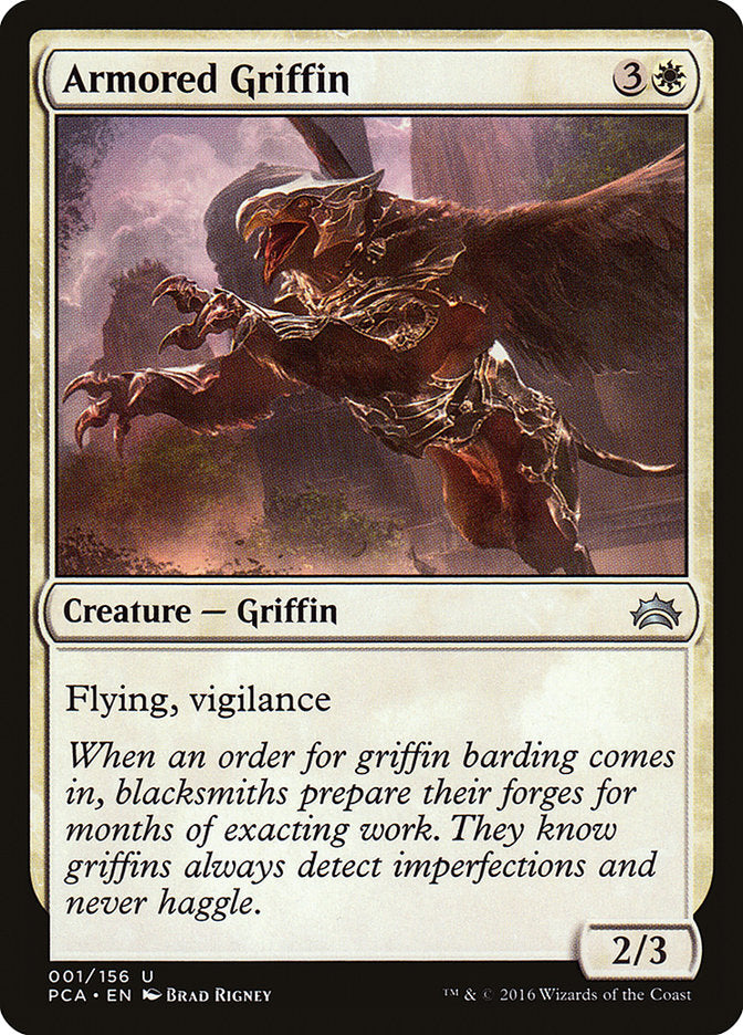 Armored Griffin 1 (Planechase Anthology)  | Good Games Adelaide SA