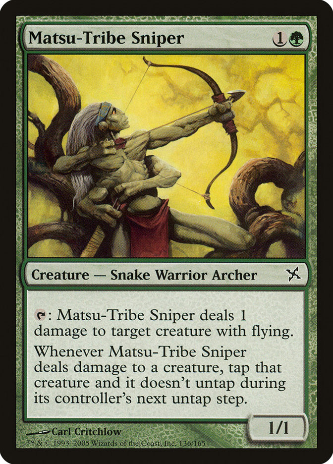Matsu-Tribe Sniper 136 (Betrayers of Kamigawa)  | Good Games Adelaide SA
