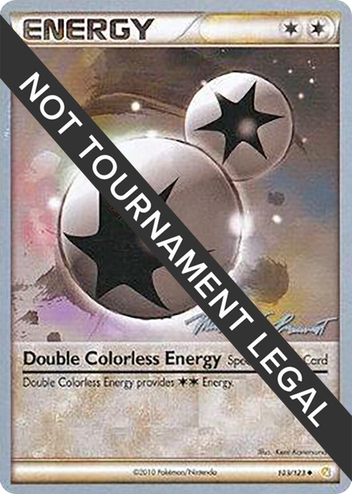 Double Colorless Energy 2010 Michael Pramawat 103/123 (World Championship Decks)  | Good Games Adelaide SA