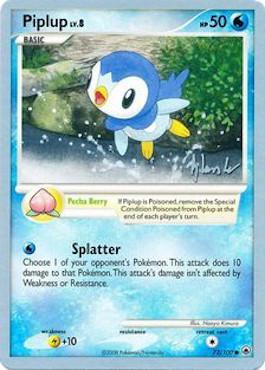 Piplup LV.8 (72/100) (Empotech - Dylan Lefavour) [World Championships 2008] | Good Games Adelaide SA