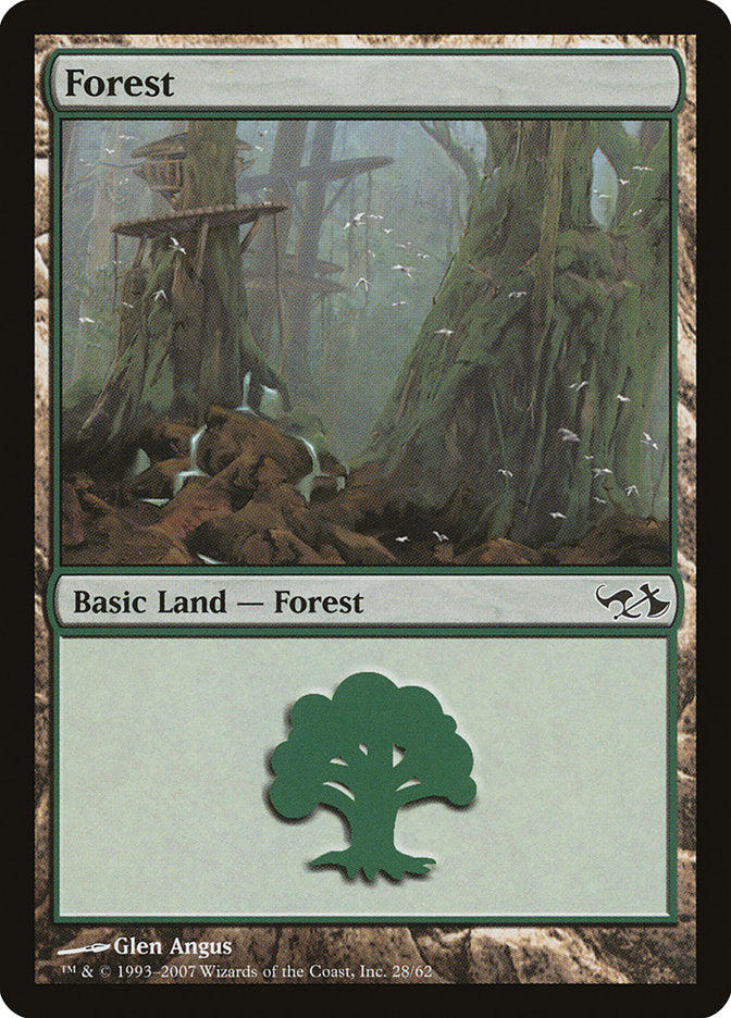 Forest (28) [Duel Decks: Elves vs. Goblins] | Good Games Adelaide SA