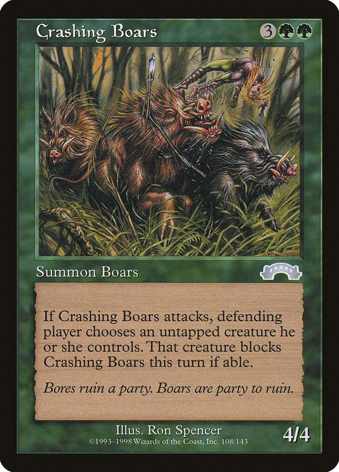 Crashing Boars 108 (Exodus)  | Good Games Adelaide SA