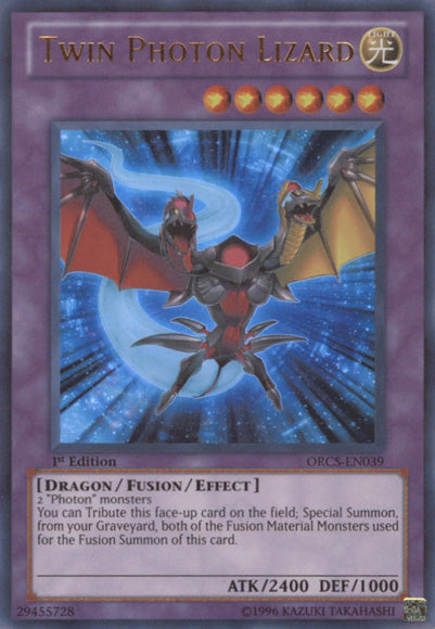 Twin Photon Lizard [ORCS-EN039] Ultra Rare | Good Games Adelaide SA