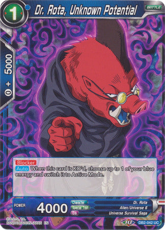 Dr. Rota, Unknown Potential [DB2-042] | Good Games Adelaide SA