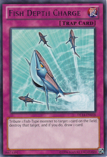 Fish Depth Charge (Blue) [DL14-EN018] Rare | Good Games Adelaide SA