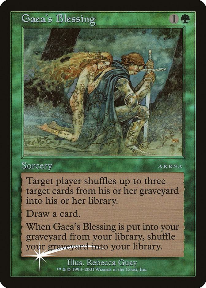 Gaea's Blessing  (Arena Promos)  - Foil | Good Games Adelaide SA