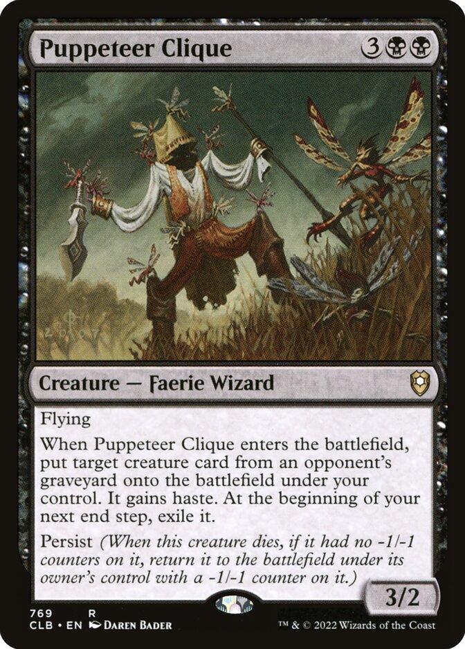 Puppeteer Clique 769 (Commander Legends: Battle for Baldur's Gate)  | Good Games Adelaide SA
