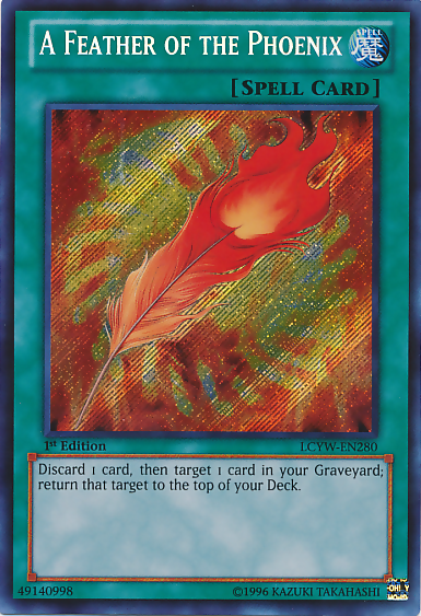 A Feather of the Phoenix [LCYW-EN280] Secret Rare | Good Games Adelaide SA