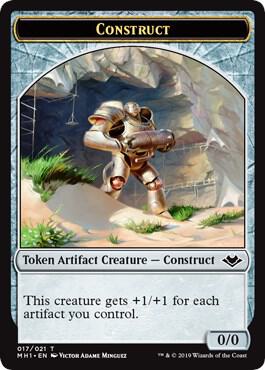 Construct Token 17 (Modern Horizons)  - Foil | Good Games Adelaide SA