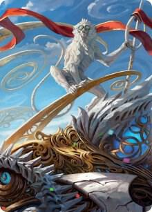 Ragavan Nimble Pilferer Art Card 74 (Art Series: March of the Machine)  | Good Games Adelaide SA