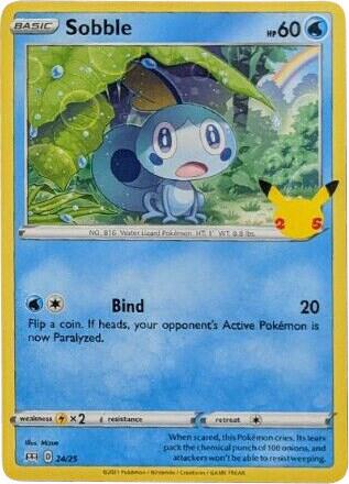 Sobble 024/025 (McDonald's 25th Anniversary Promos)  | Good Games Adelaide SA