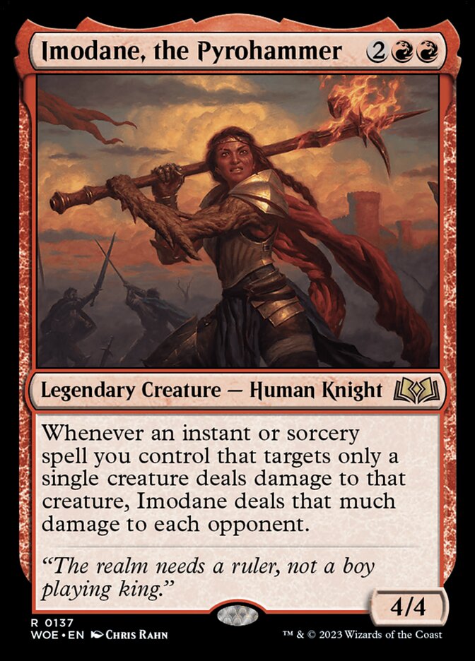Imodane, the Pyrohammer 137 (Wilds of Eldraine)  | Good Games Adelaide SA