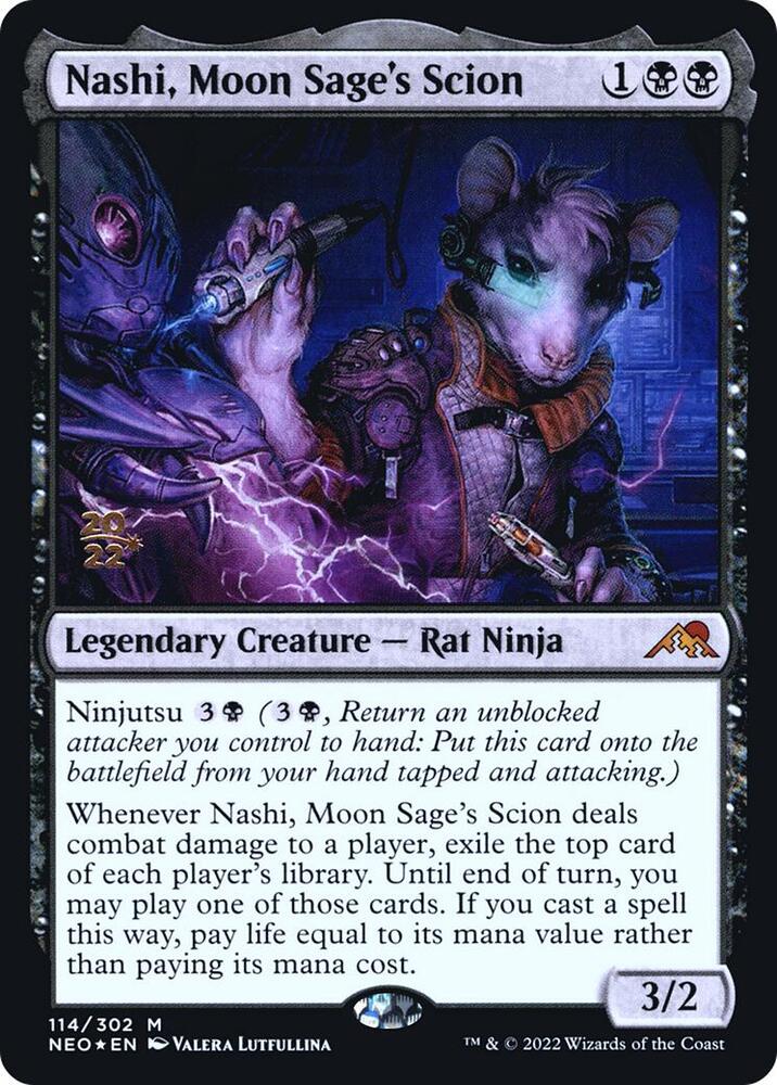 Nashi Moon Sages Scion 114 (Prerelease Cards)  - Foil | Good Games Adelaide SA