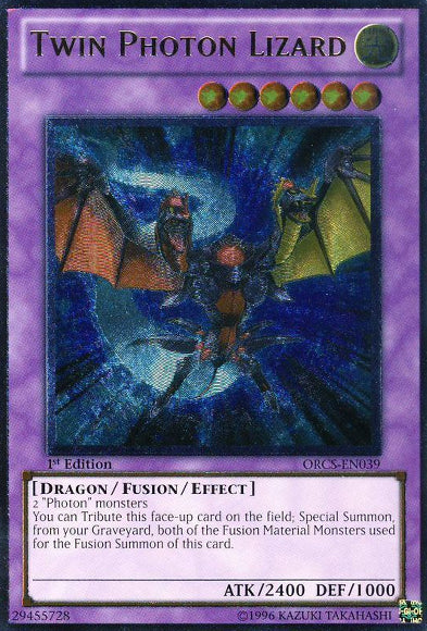 Twin Photon Lizard [ORCS-EN039] Ultimate Rare | Good Games Adelaide SA