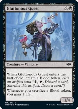 Gluttonous Guest 114 (Innistrad: Crimson Vow)  - Foil | Good Games Adelaide SA