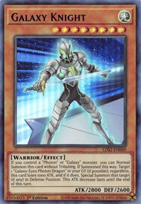 Galaxy Knight (Blue) [LDS2-EN049] Ultra Rare | Good Games Adelaide SA