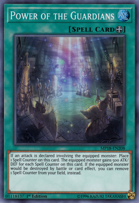 Power of the Guardians [MP18-EN208] Super Rare | Good Games Adelaide SA
