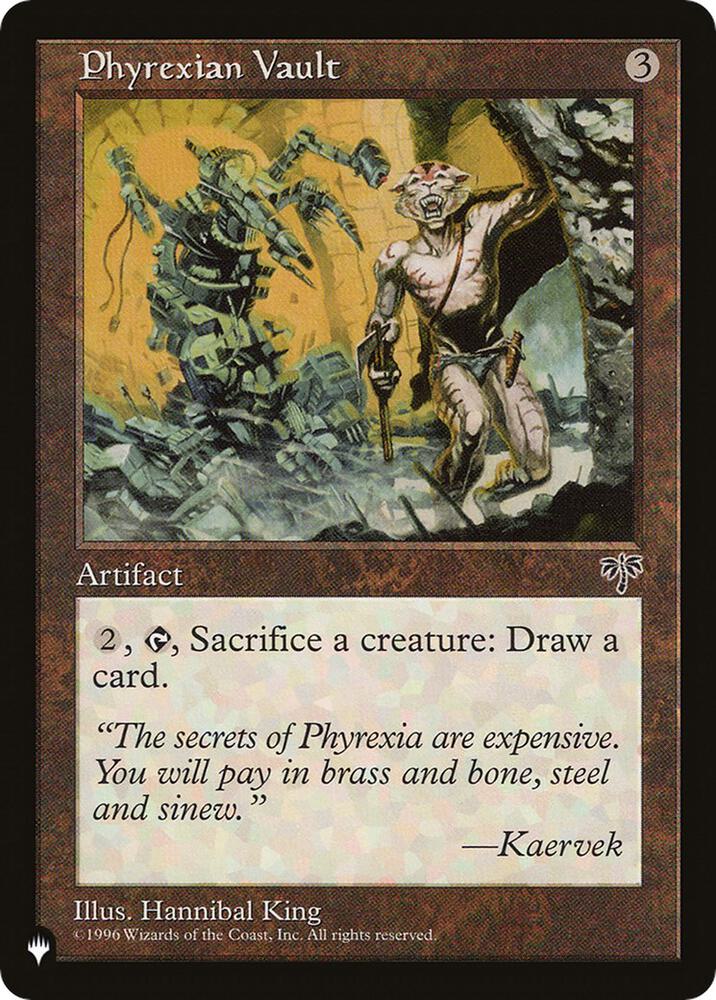 Phyrexian Vault  (The List Reprints)  | Good Games Adelaide SA