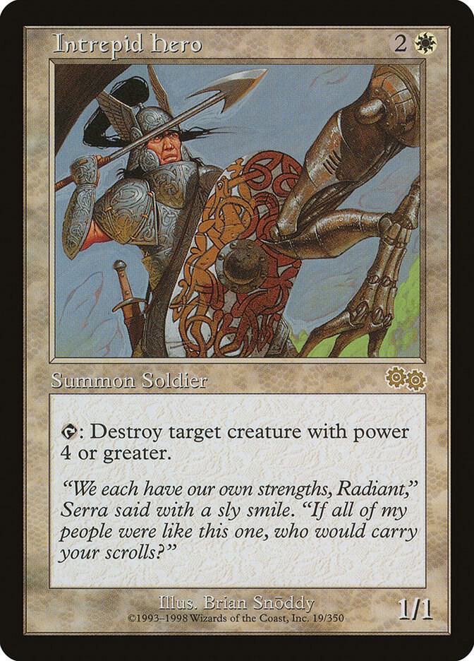 Intrepid Hero 19 (Urza's Saga)  | Good Games Adelaide SA