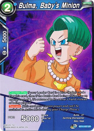 Bulma, Baby's Minion [BT11-037] | Good Games Adelaide SA