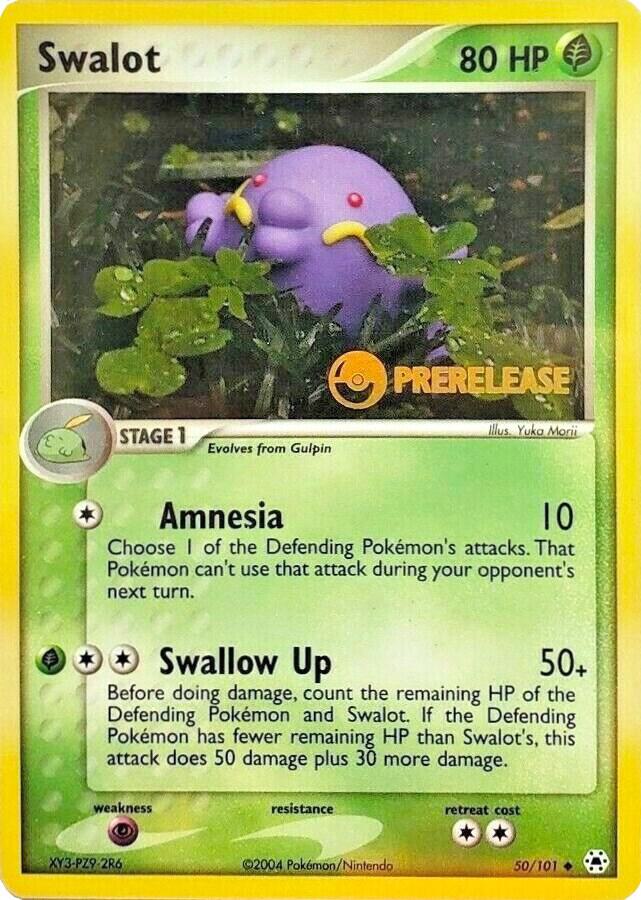 Swalot Prerelease 50/101 (Nintendo Promos)  | Good Games Adelaide SA