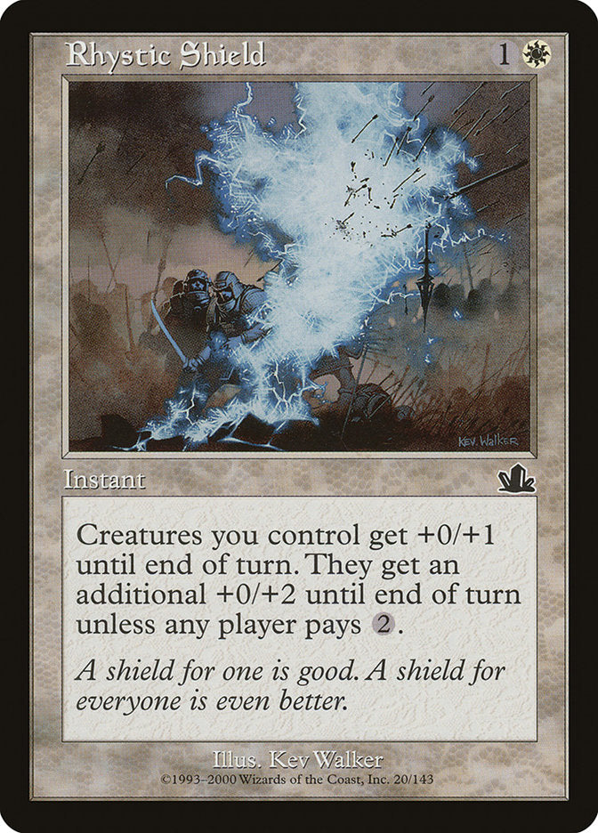 Rhystic Shield 20 (Prophecy)  - Foil | Good Games Adelaide SA