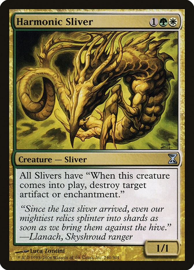 Harmonic Sliver 240 (Time Spiral)  - Foil | Good Games Adelaide SA