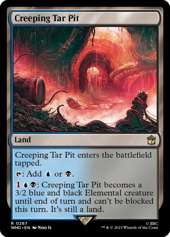 Creeping Tar Pit 267 (Universes Beyond: Doctor Who)  | Good Games Adelaide SA