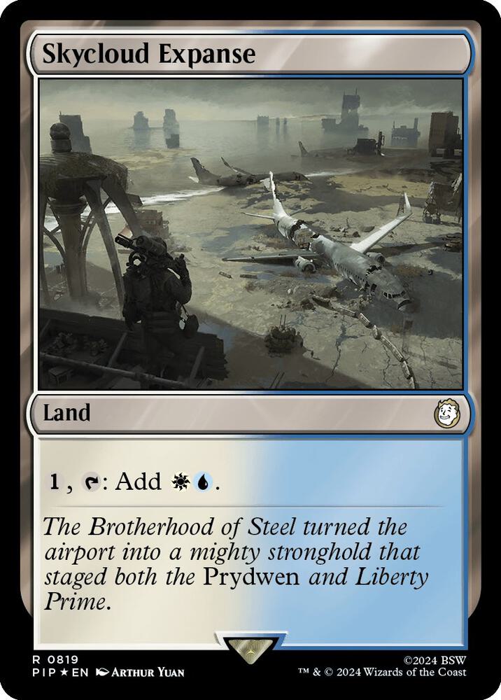 Skycloud Expanse 819 (Universes Beyond: Fallout)  - Foil | Good Games Adelaide SA