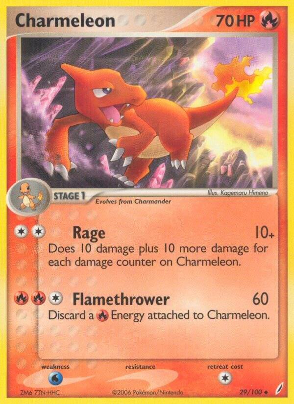 Charmeleon 29/100 (Crystal Guardians)  | Good Games Adelaide SA