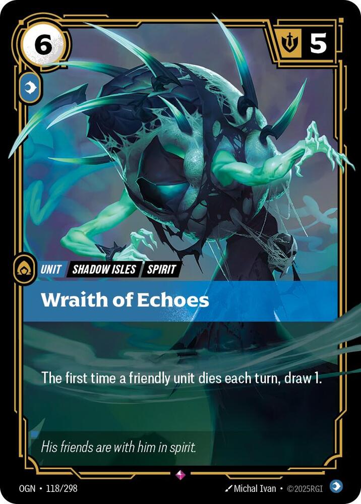 Wraith of Echoes 118/298 (Origins)  - Foil | Good Games Adelaide SA