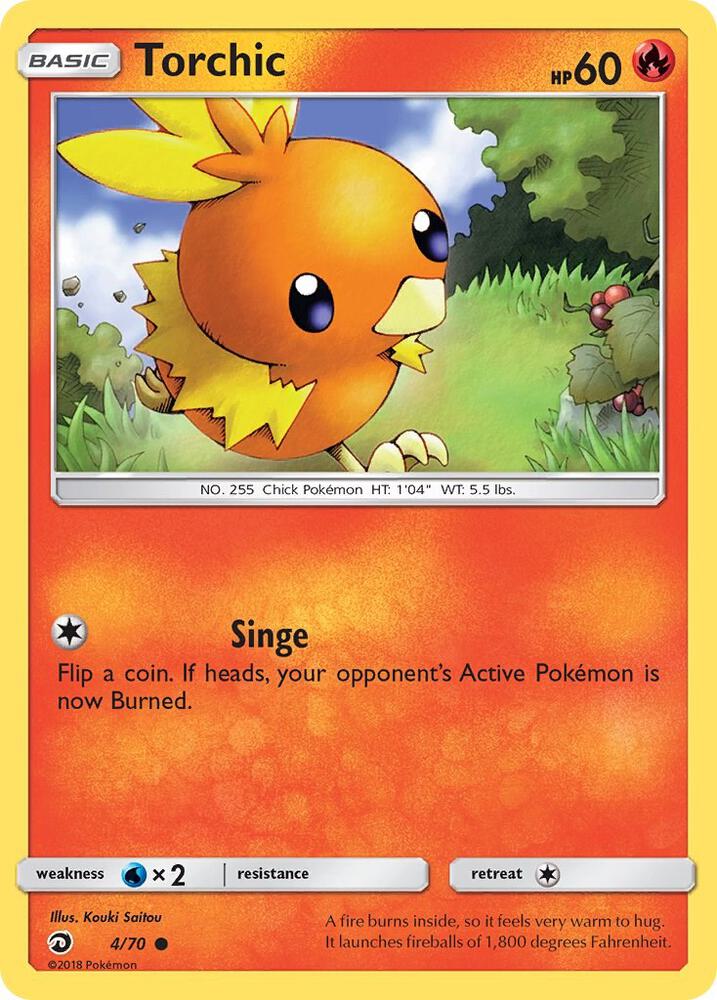 Torchic 4/70 (Dragon Majesty)  | Good Games Adelaide SA