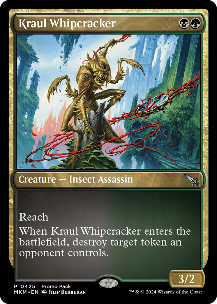 Kraul Whipcracker (Promo Pack) [Murders at Karlov Manor Promos] | Good Games Adelaide SA