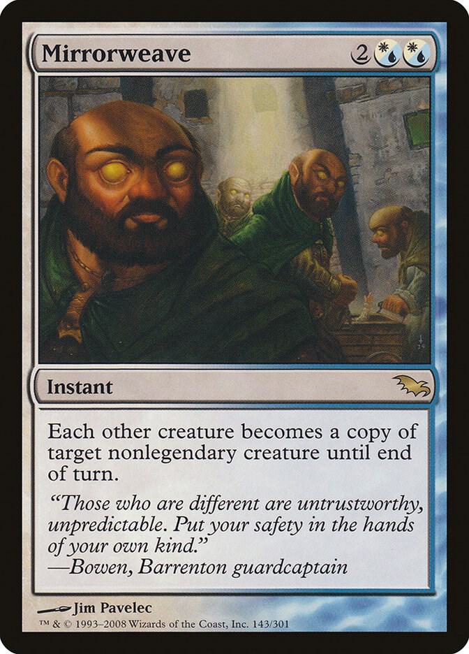 Mirrorweave 143 (Shadowmoor)  - Foil | Good Games Adelaide SA