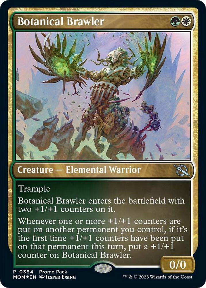 Botanical Brawler 384 (Promo Pack: March of the Machine)  - Foil | Good Games Adelaide SA