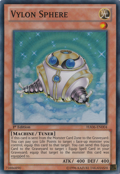 Vylon Sphere [HA06-EN004] Super Rare | Good Games Adelaide SA
