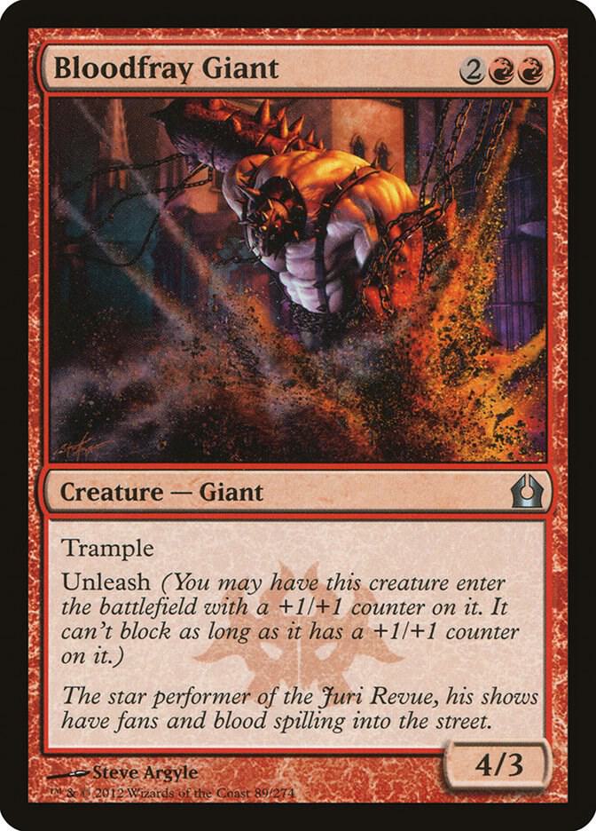 Bloodfray Giant 89 (Return to Ravnica)  | Good Games Adelaide SA
